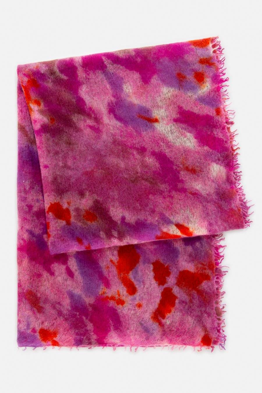 Mouleta Kaschmirschal Ice Dye Print Kostenlose Rückgabe
