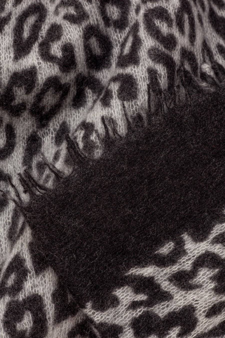 Mouleta Kaschmirschal Leo Print Super Rabatt