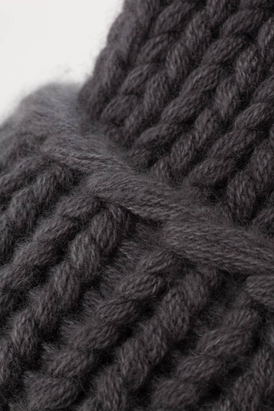 Mouleta Kaschmir Hand Knit Mütze Fabrikpreis