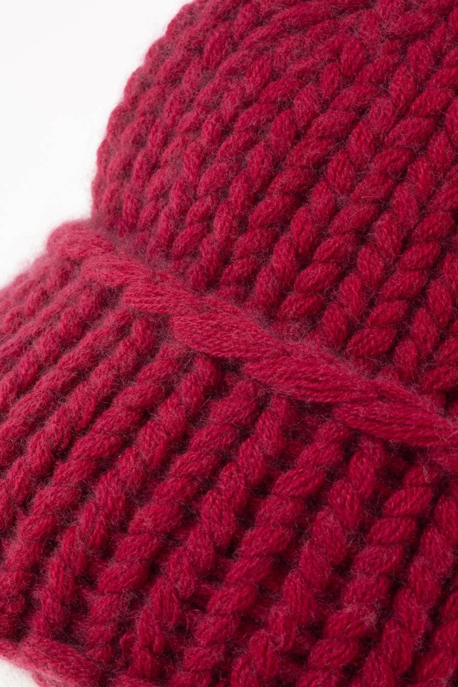 Mouleta Kaschmir Hand Knit Mütze Sonderangebot