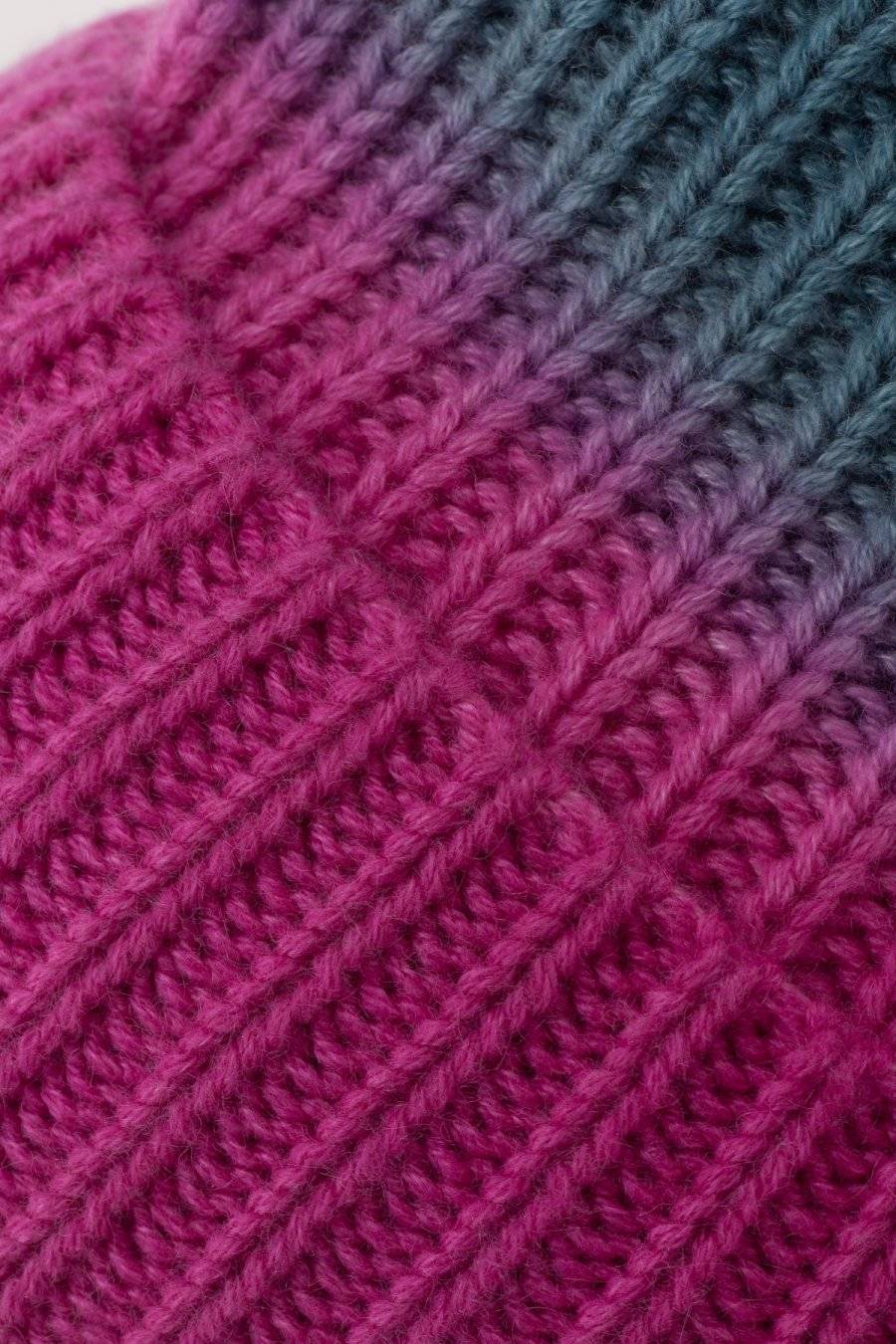 Mouleta Kaschmir Strick Mütze-Shaded Effect Versandkostenfrei
