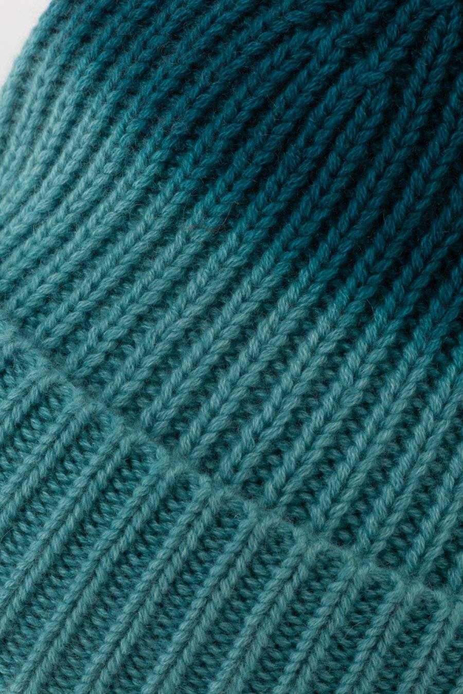 Mouleta Kaschmir Strick Mütze-Shaded Effect Großer Ausverkauf