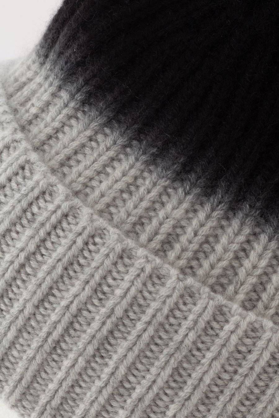 Mouleta Kaschmir Strick Mütze-Shaded Effect Begrenztes Angebot