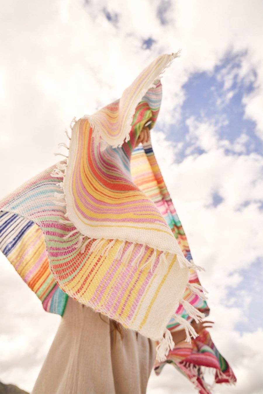 Mouleta Kaschmirschal – Multicolor Handloom Kauf eins, bekomm eins gratis