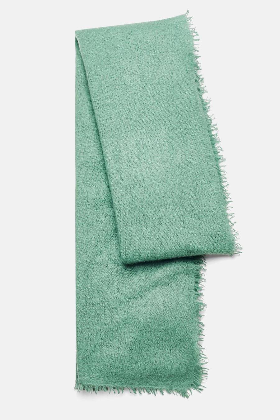 Mouleta Kaschmirschal grün Colors Nur für heute
