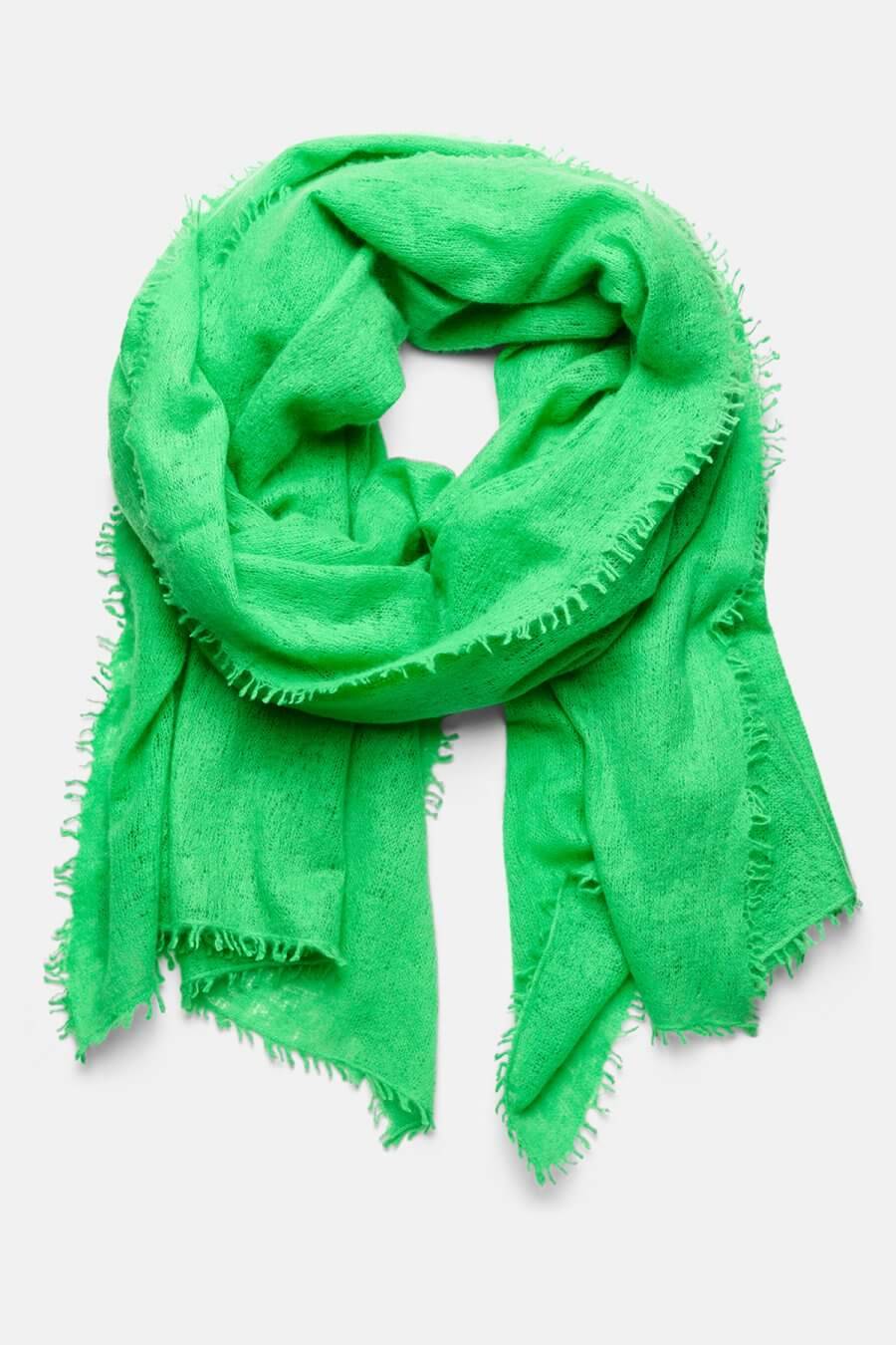 Mouleta Kaschmirschal grün Colors Sonderangebot der Fabrik