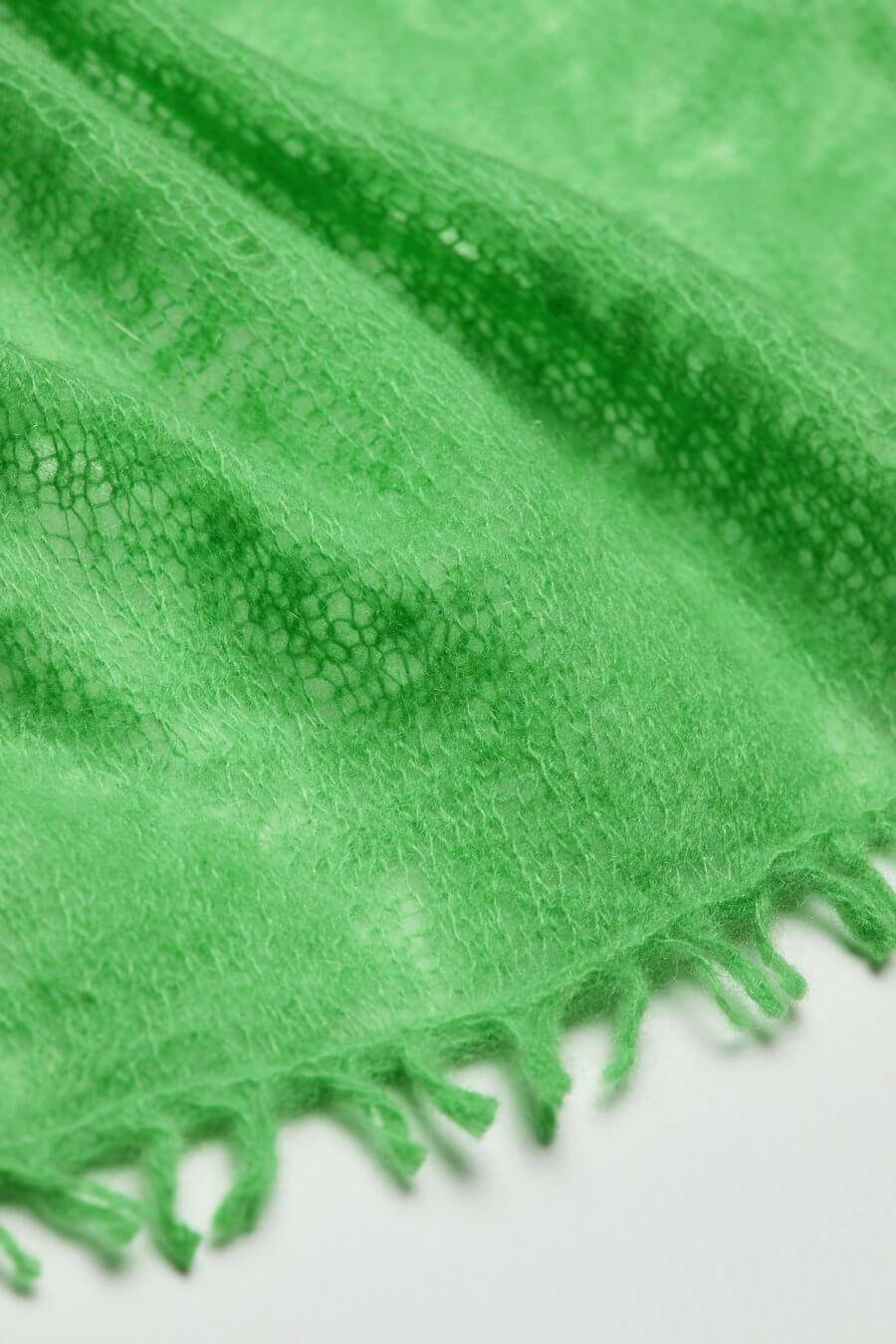 Mouleta Kaschmirschal grün Colors Sonderangebot der Fabrik