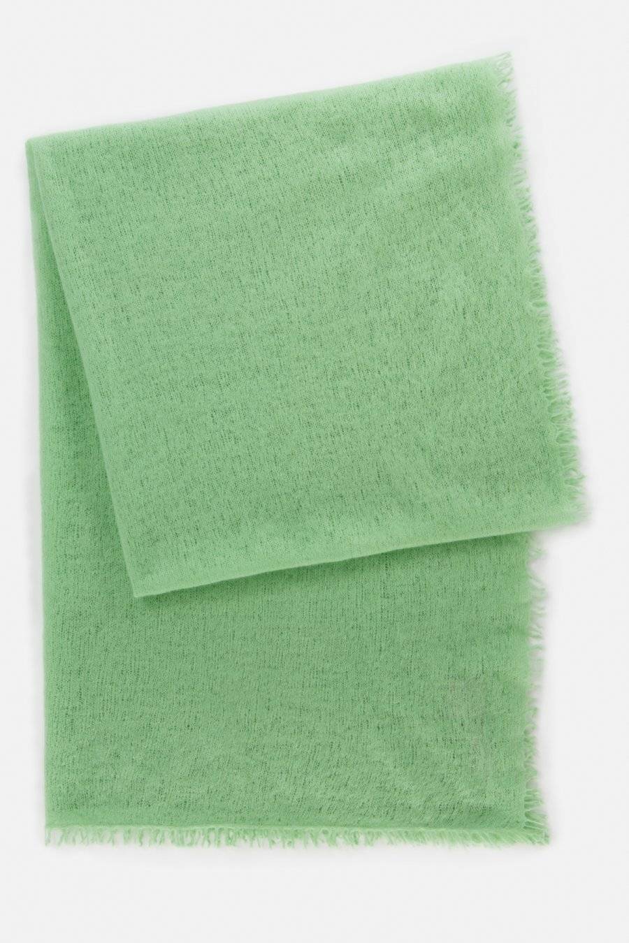 Mouleta Kaschmirschal grün Colors Vierteljährliche Förderung