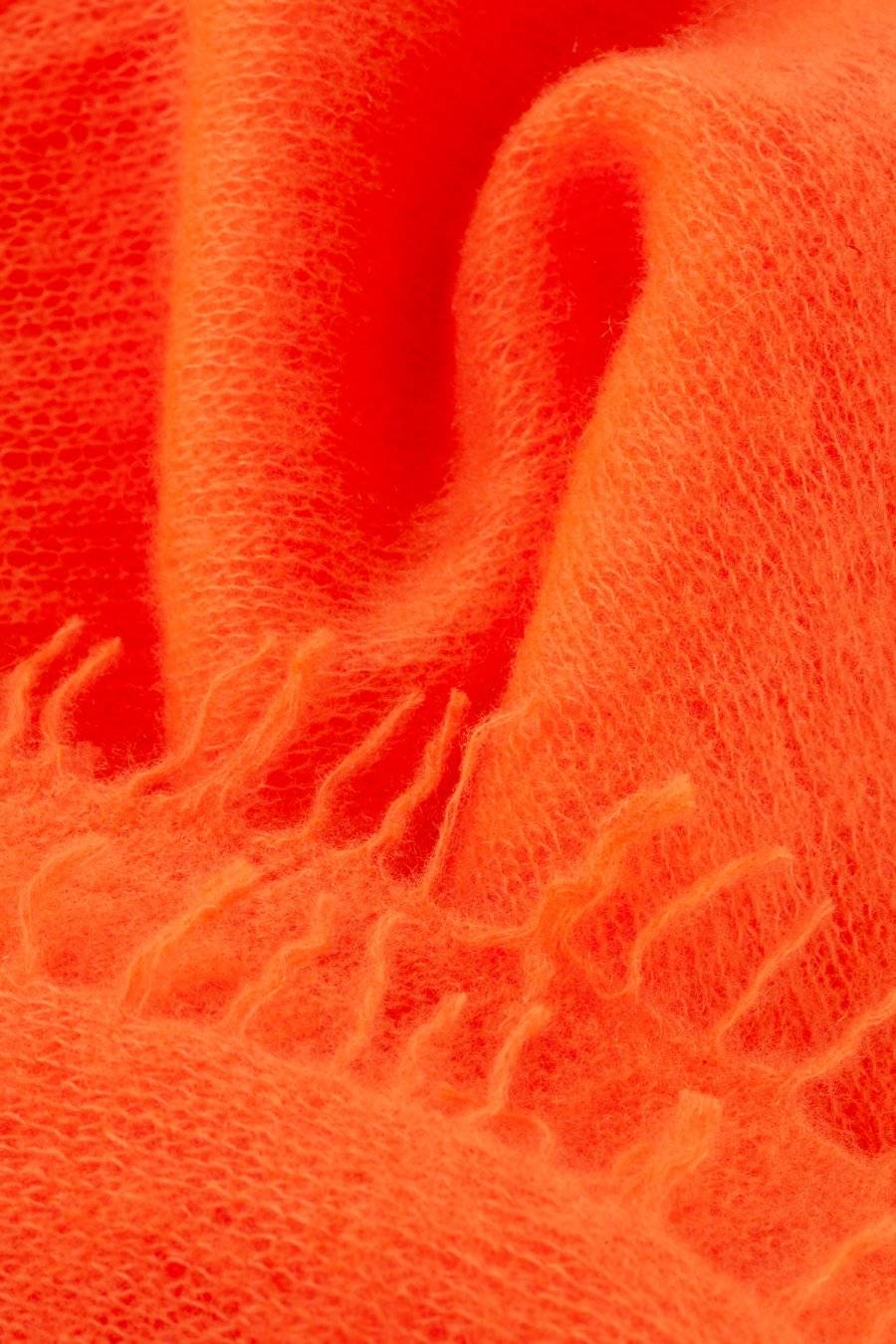 Mouleta Kaschmirschal orange Colors Super Rabatt
