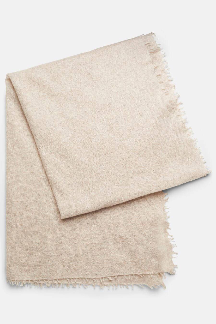 Mouleta Kaschmirschal beige Colors Riesige Rabatte