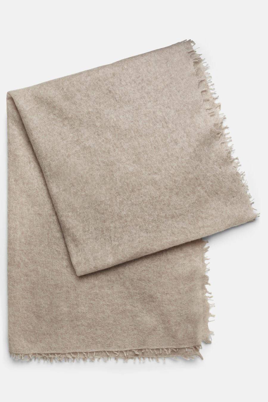 Mouleta Kaschmirschal beige Colors 50% Rabatt mit kostenlosem Versand