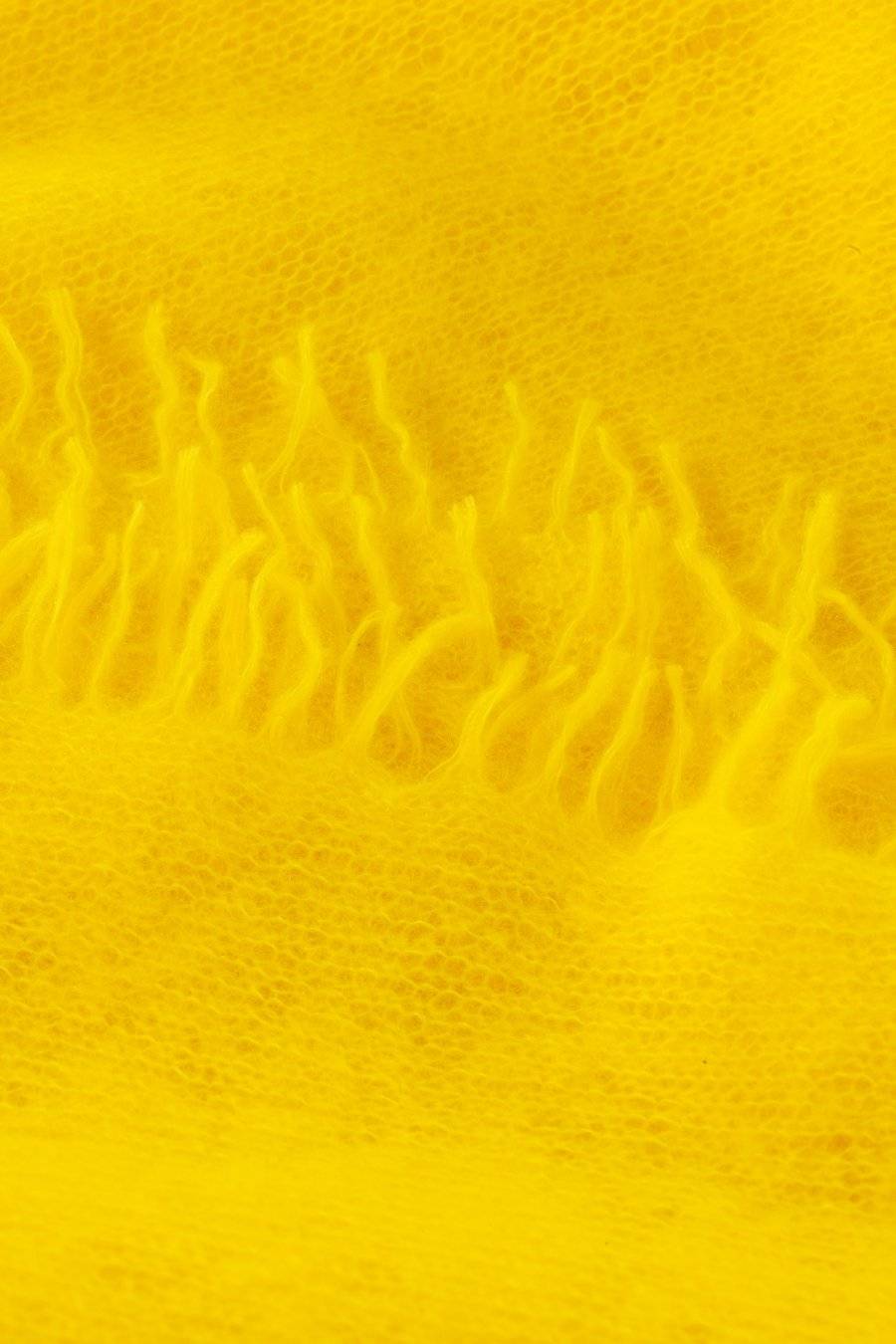 Mouleta Kaschmirschal gelb Colors Clearance-Verkauf
