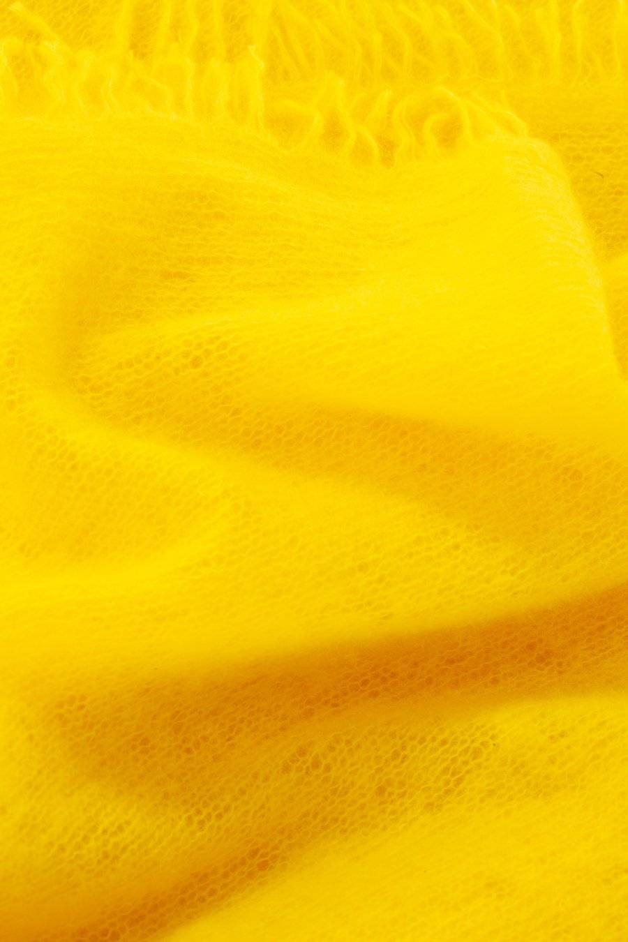 Mouleta Kaschmirschal gelb Colors Clearance-Verkauf