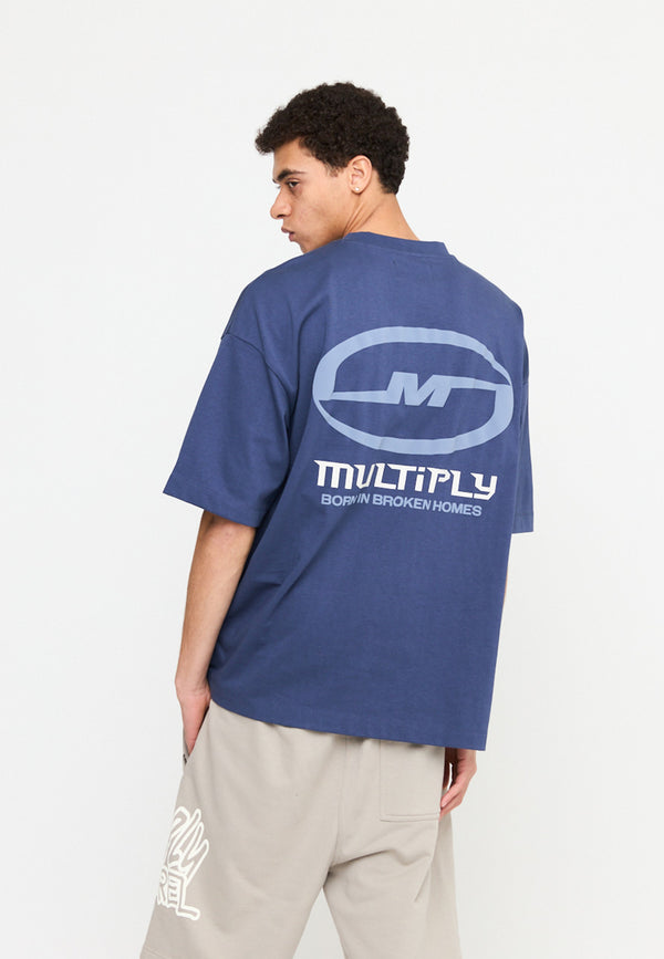 Multiply Spparel Oversize T-Shirt BROKEN IDENTITY Night Shadow Super Sparpreis