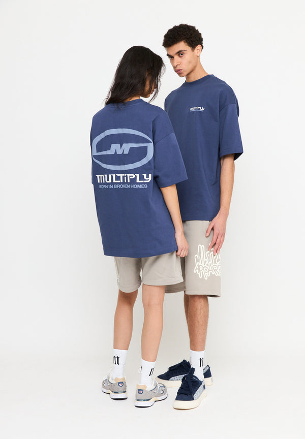Multiply Spparel Oversize T-Shirt BROKEN IDENTITY Night Shadow Super Sparpreis