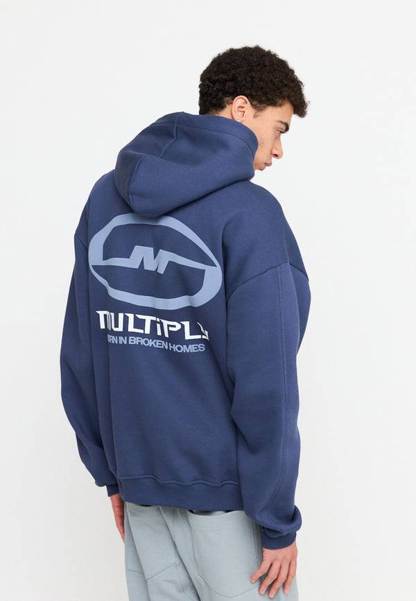 Multiply Spparel Oversize Hoodie BROKEN IDENTITY Night Shadow Neueste Stile