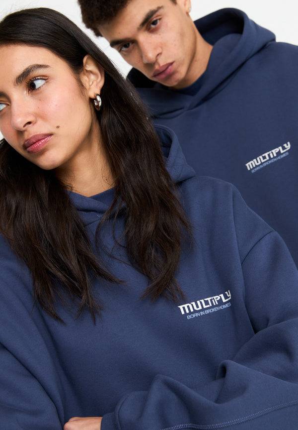 Multiply Spparel Oversize Hoodie BROKEN IDENTITY Night Shadow Neueste Stile