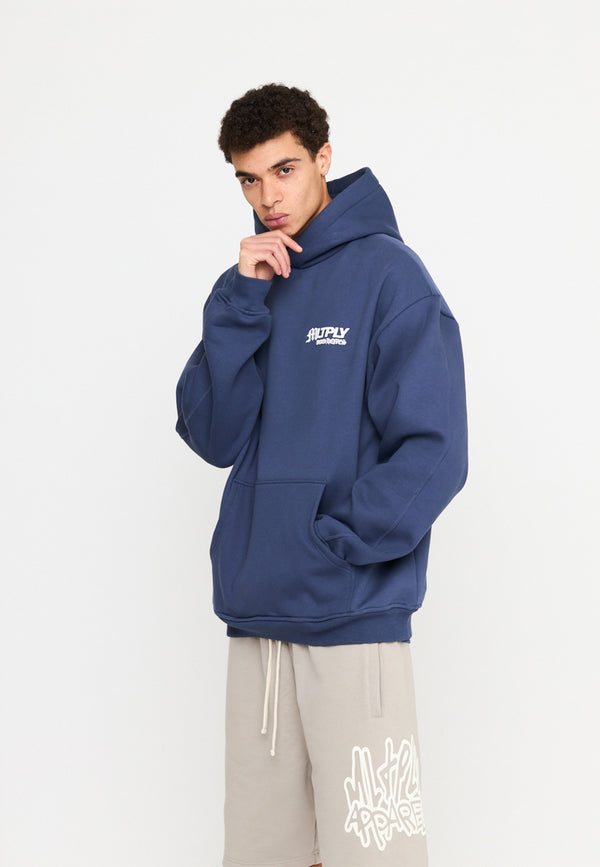 Multiply Spparel Oversize Hoodie FIGHT Night Shadow Letzter Tag