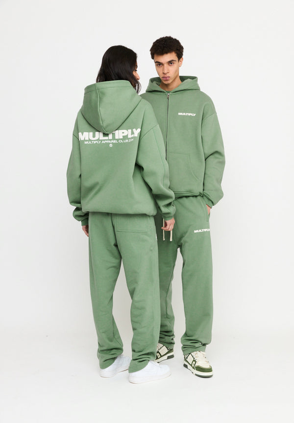 Multiply Spparel Oversize Zip Hoodie MULTIPLY Hedge Green Bis zu 60% Rabatt