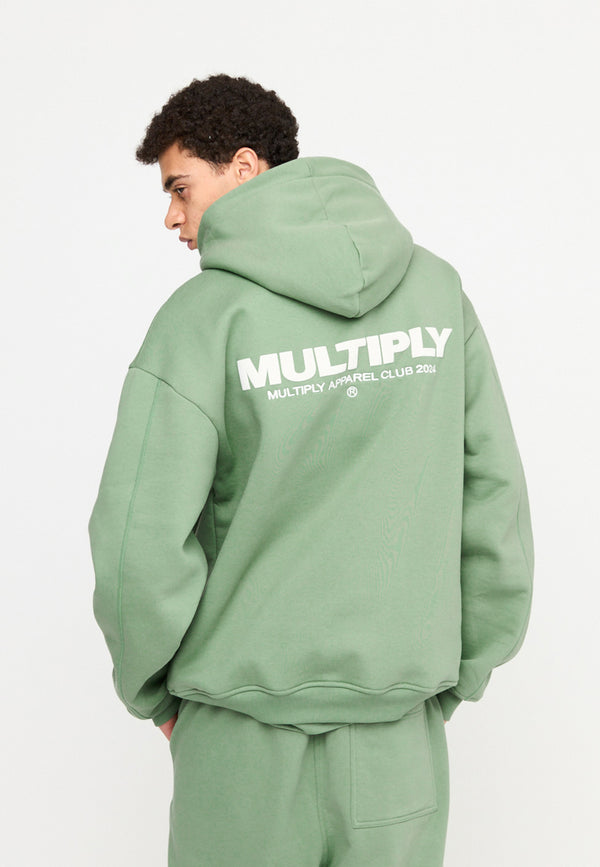 Multiply Spparel Oversize Hoodie MULTIPLY Hedge Green Bis zu 65% Rabatt