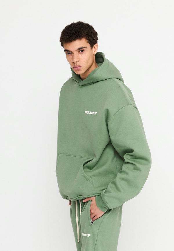 Multiply Spparel Oversize Hoodie MULTIPLY Hedge Green Bis zu 65% Rabatt