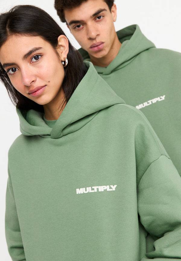 Multiply Spparel Oversize Hoodie MULTIPLY Hedge Green Bis zu 65% Rabatt