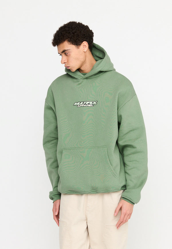 Multiply Spparel Oversize Hoodie TRAUMA Hedge Green Discount Store für neue Produkte
