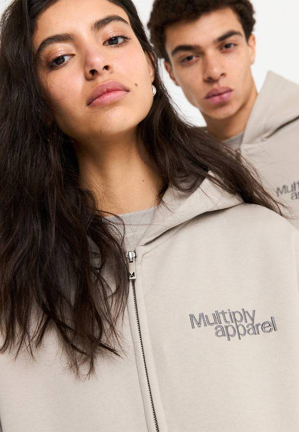 Multiply Spparel Oversize Zip Hoodie FRIENDLESS String Riesige Rabatte