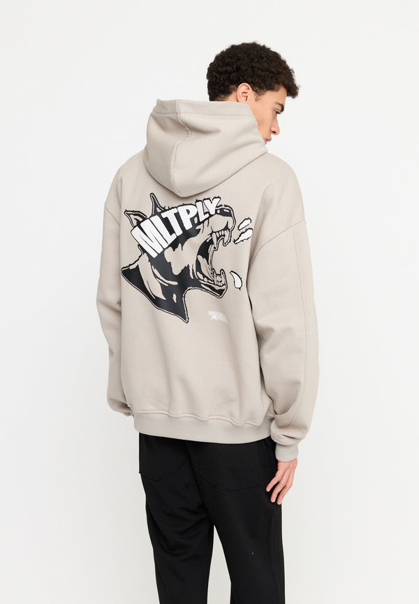 Multiply Spparel Oversize Zip Hoodie MISSING String 50% Rabatt mit kostenlosem Versand