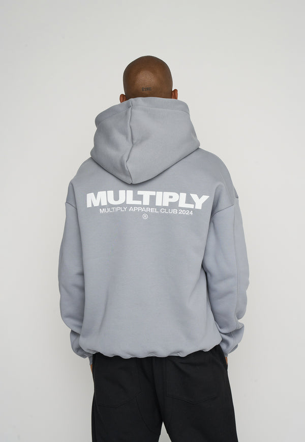 Multiply Spparel Oversize Hoodie MULTIPLY Ultimate Grey Speichern exportieren