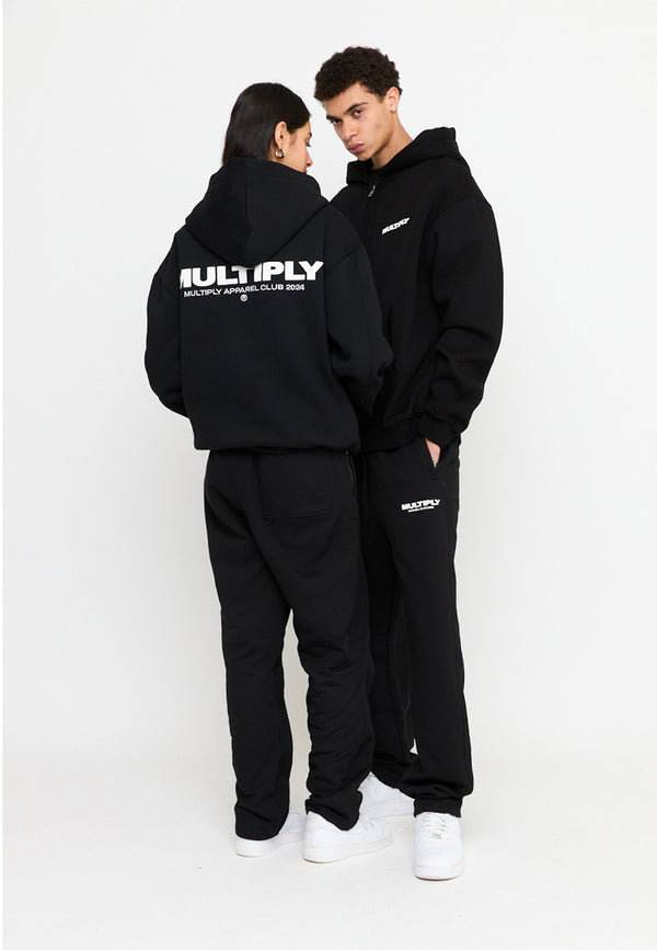 Multiply Spparel Oversize Zip Hoodie MULTIPLY Black 50% Rabatt für begrenzte Zeit