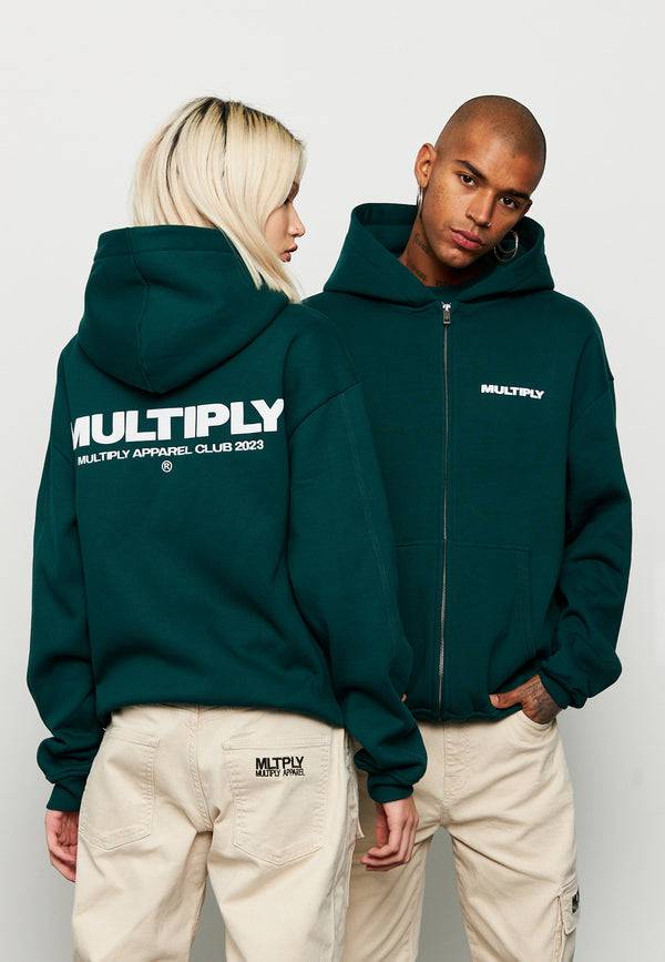 Multiply Spparel Oversize Zip Hoodie MULTIPLY Botanical Garden 2025