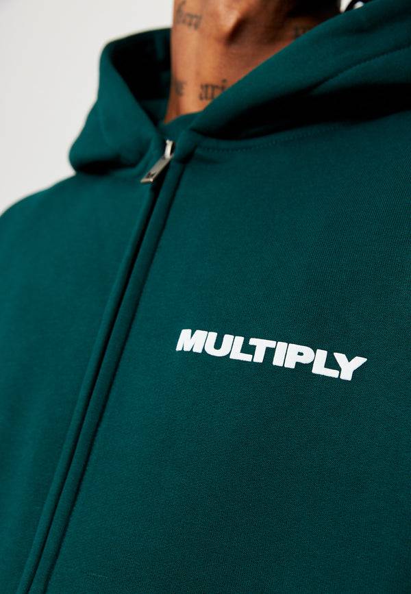 Multiply Spparel Oversize Zip Hoodie MULTIPLY Botanical Garden 2025