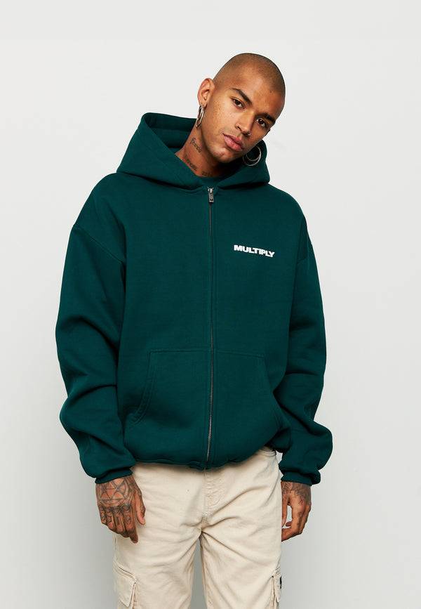 Multiply Spparel Oversize Zip Hoodie MULTIPLY Botanical Garden 2025