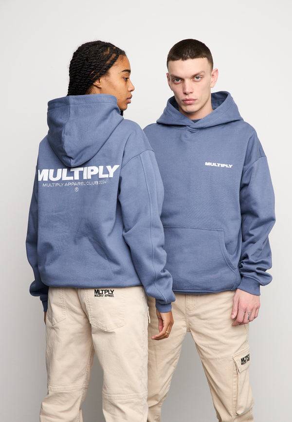 Multiply Spparel Oversize Hoodie MULTIPLY Coastal Fjord Outlet