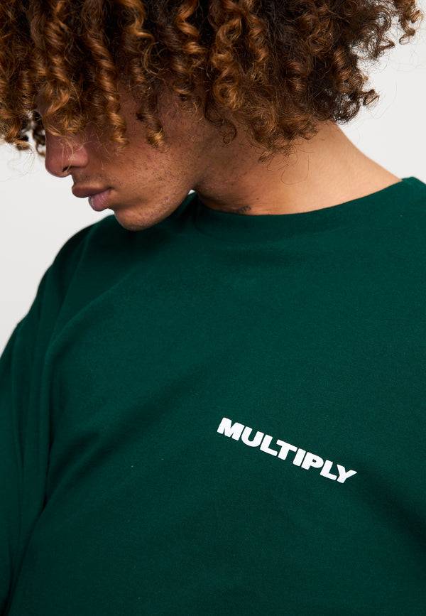 Multiply Spparel Oversize T-Shirt MULTIPLY Botanical Garden Auslauf
