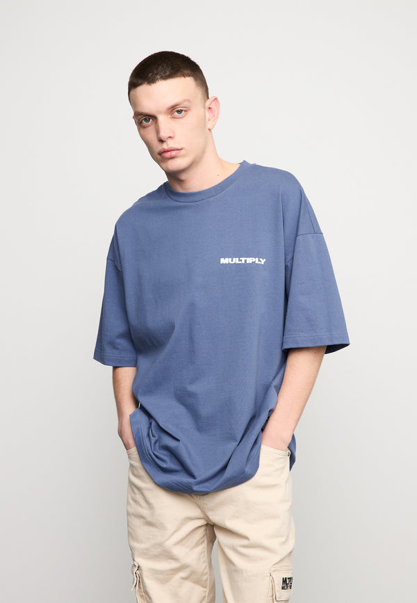 Multiply Spparel Oversize T-Shirt MULTIPLY Coastal Fjord Verkauf