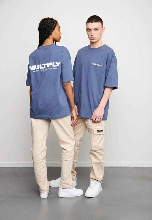 Multiply Spparel Oversize T-Shirt MULTIPLY Coastal Fjord Verkauf