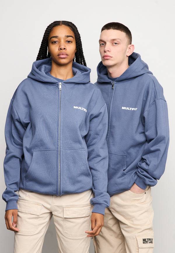 Multiply Spparel Oversize Zip Hoodie MULTIPLY Coastal Fjord Angebote