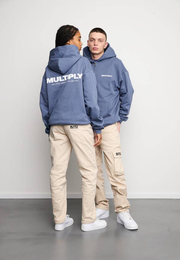 Multiply Spparel Oversize Zip Hoodie MULTIPLY Coastal Fjord Angebote