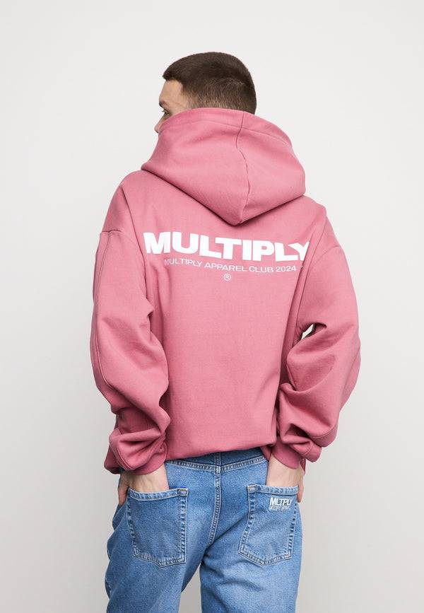 Multiply Spparel Oversize Hoodie MULTIPLY Rose Wine Hotsell