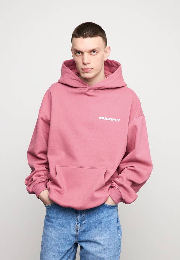 Multiply Spparel Oversize Hoodie MULTIPLY Rose Wine Hotsell