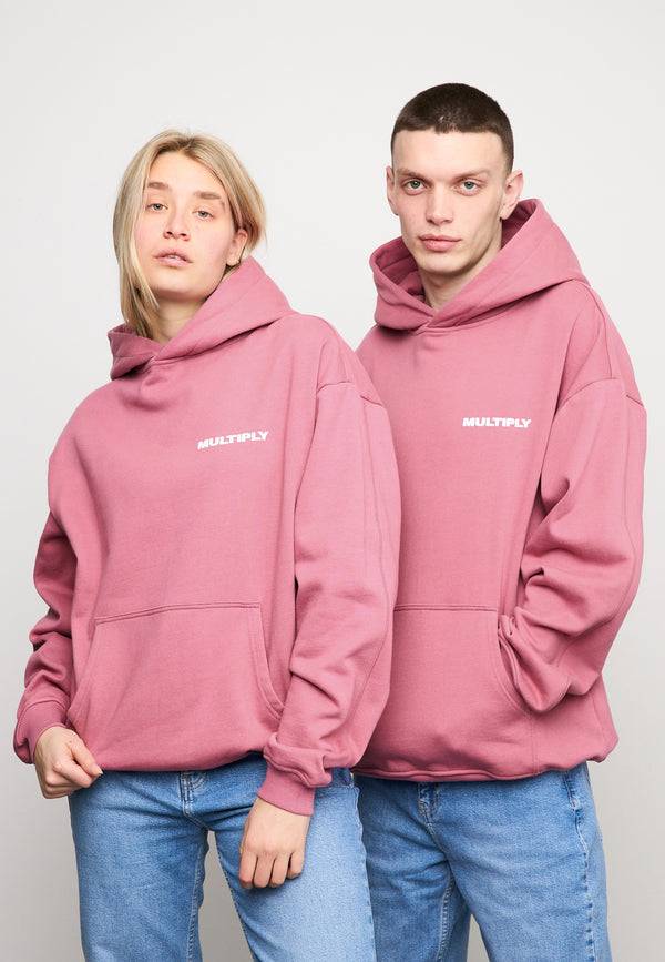 Multiply Spparel Oversize Hoodie MULTIPLY Rose Wine Hotsell