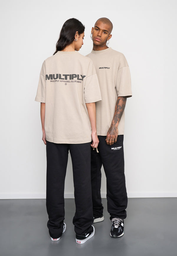 Multiply Spparel Oversize T-Shirt MULTIPLY Vintage Khaki im Angebot