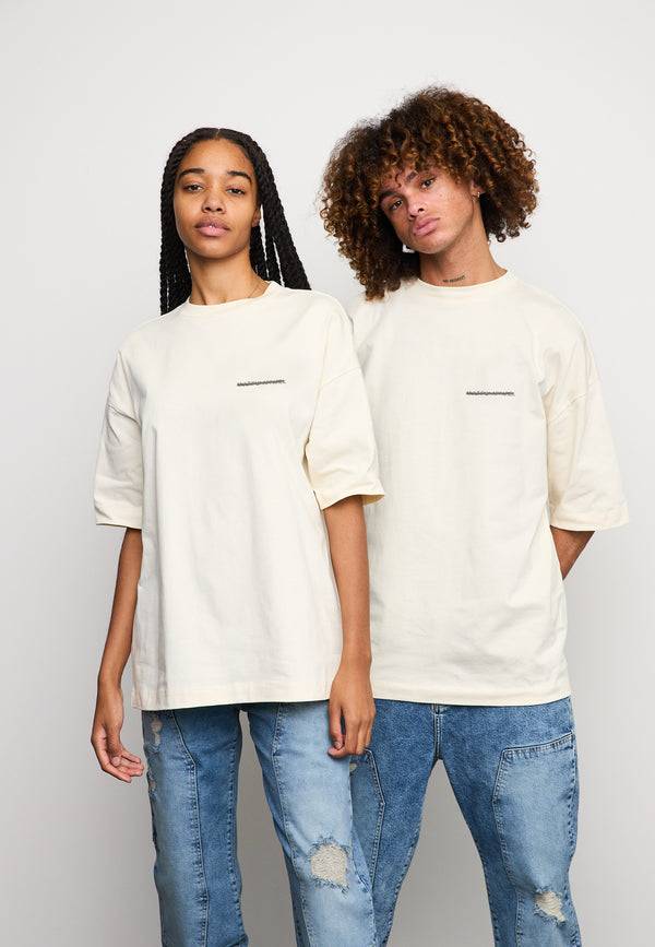 Multiply Spparel Oversize T-Shirt CHEATER Egret Günstig kaufen
