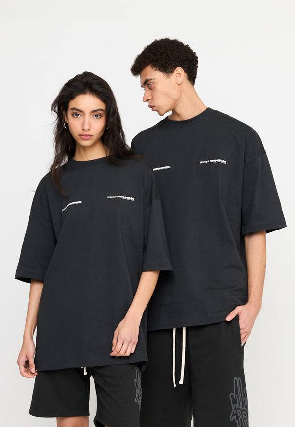 Multiply Spparel Oversize T-Shirt SLANDER Black Soda Washed Begrenztes Angebot