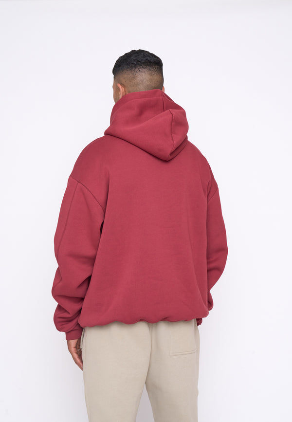 Multiply Spparel Oversize Hoodie BASE Ruby Wine Weihnachtsangebot