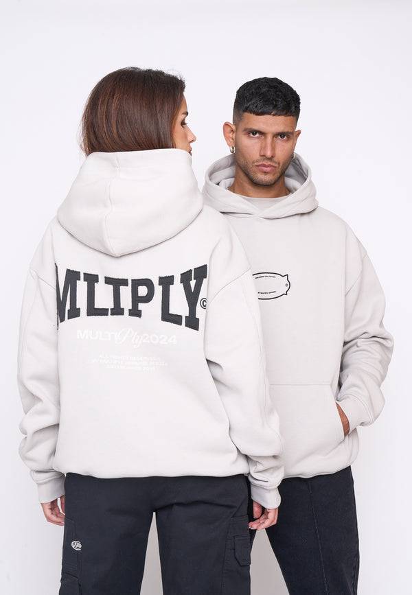 Multiply Spparel Oversize Hoodie FACULTY Dove Lagerräumung