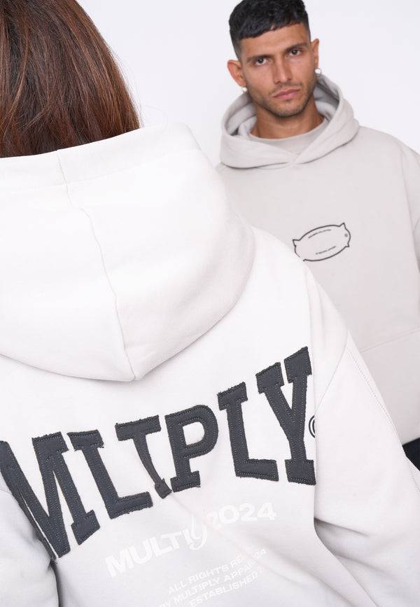 Multiply Spparel Oversize Hoodie FACULTY Dove Lagerräumung