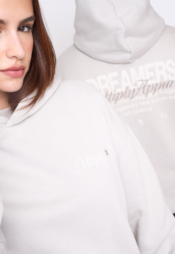 Multiply Spparel Oversize Hoodie LECTURE Dove Heißer Verkauf